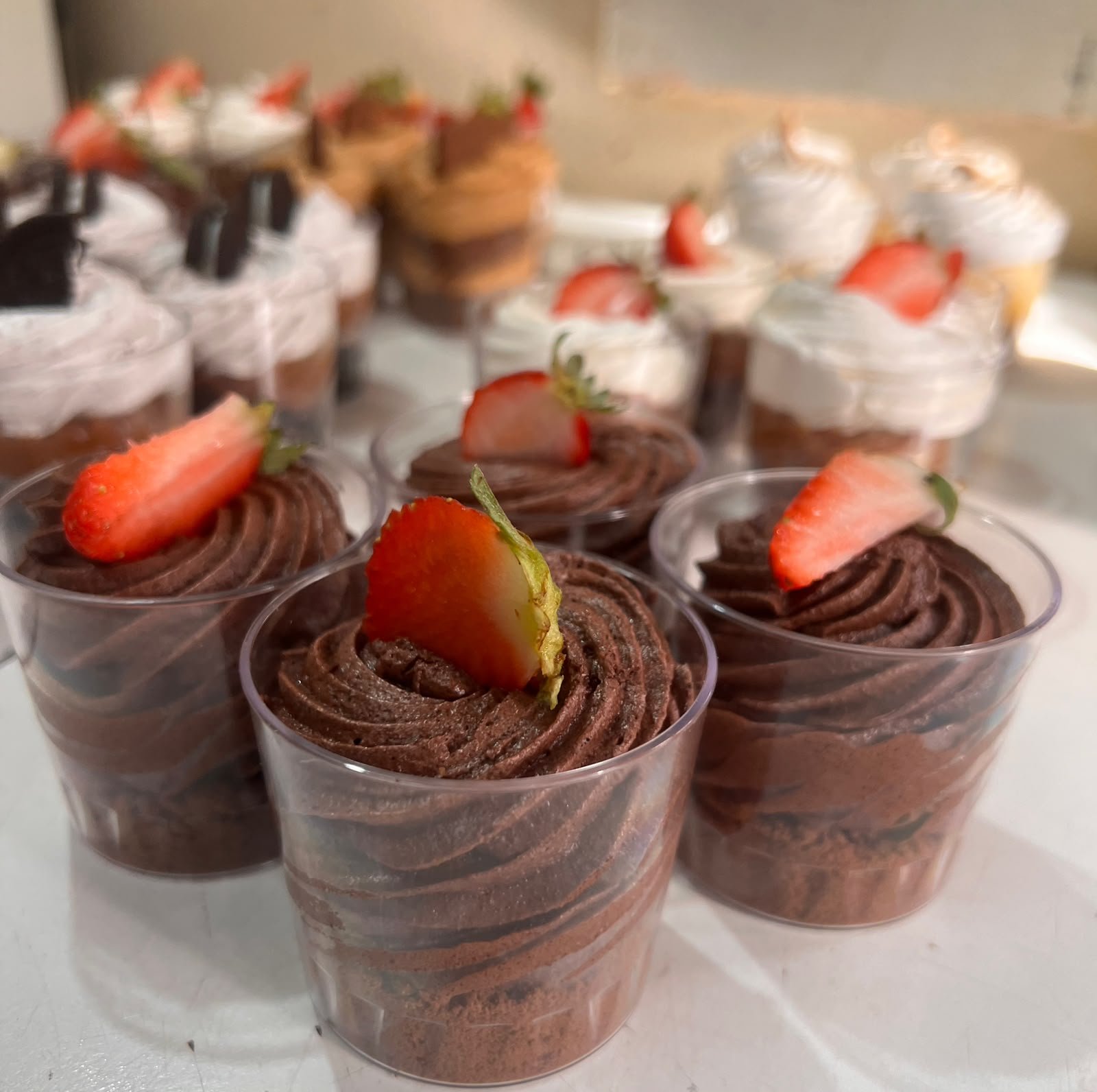 Postre dulce preparado por Tania